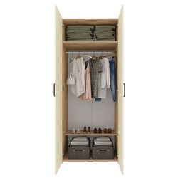 Dulap Haaus Malmo V3 с зеркалом 200 cm (Clay/Artisan Oak) Thumb