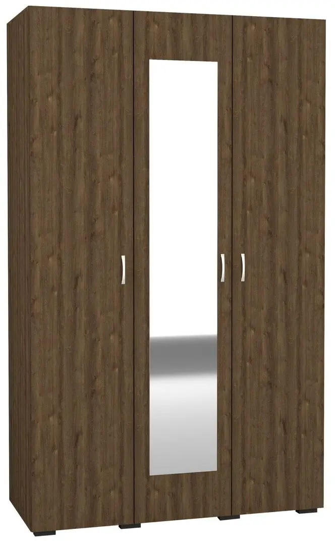 Dulap Haaus Nero 3D cu oglinda 200x120 cm (Bronze Oak)