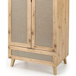 Dulap Halmar Borneo S-1 (Artisan Oak/Black) Thumb