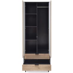 Шкаф Halmar Murano S-1 (Artisan Oak/Black) Thumb