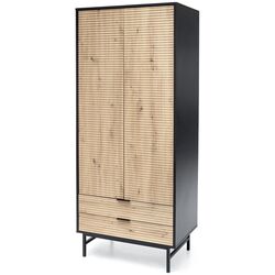 Шкаф Halmar Murano S-1 (Artisan Oak/Black) Thumb