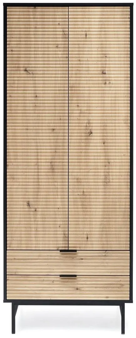 Шкаф Halmar Murano S-1 (Artisan Oak/Black)