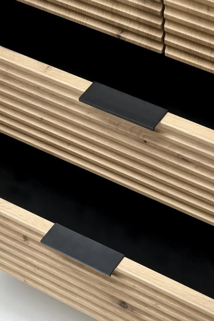 Шкаф Halmar Murano S-1 (Artisan Oak/Black)