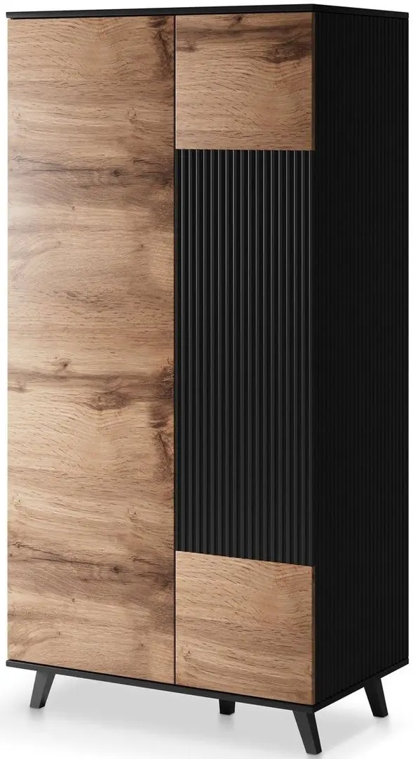 Шкаф Halmar Random S-1 (Wotan Oak/Black)