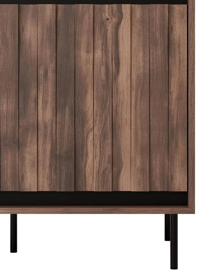 Шкаф Halmar Swing S-1 (Walnut/Black)