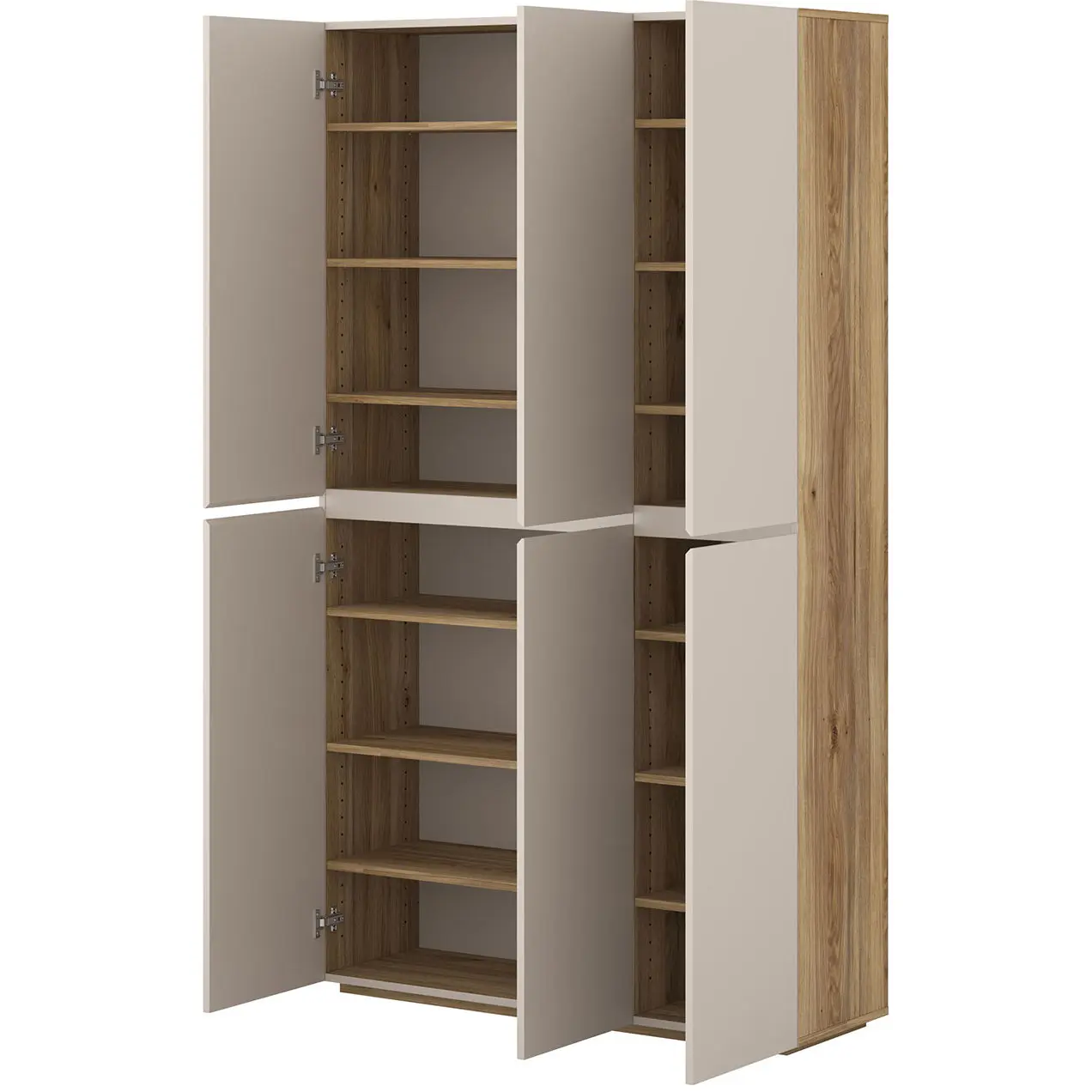 Шкаф Helvetia 24MKOM78 (Mauvella Oak/Cashmere) - 3