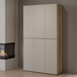 Шкаф Helvetia 24MKOM78 (Mauvella Oak/Cashmere)