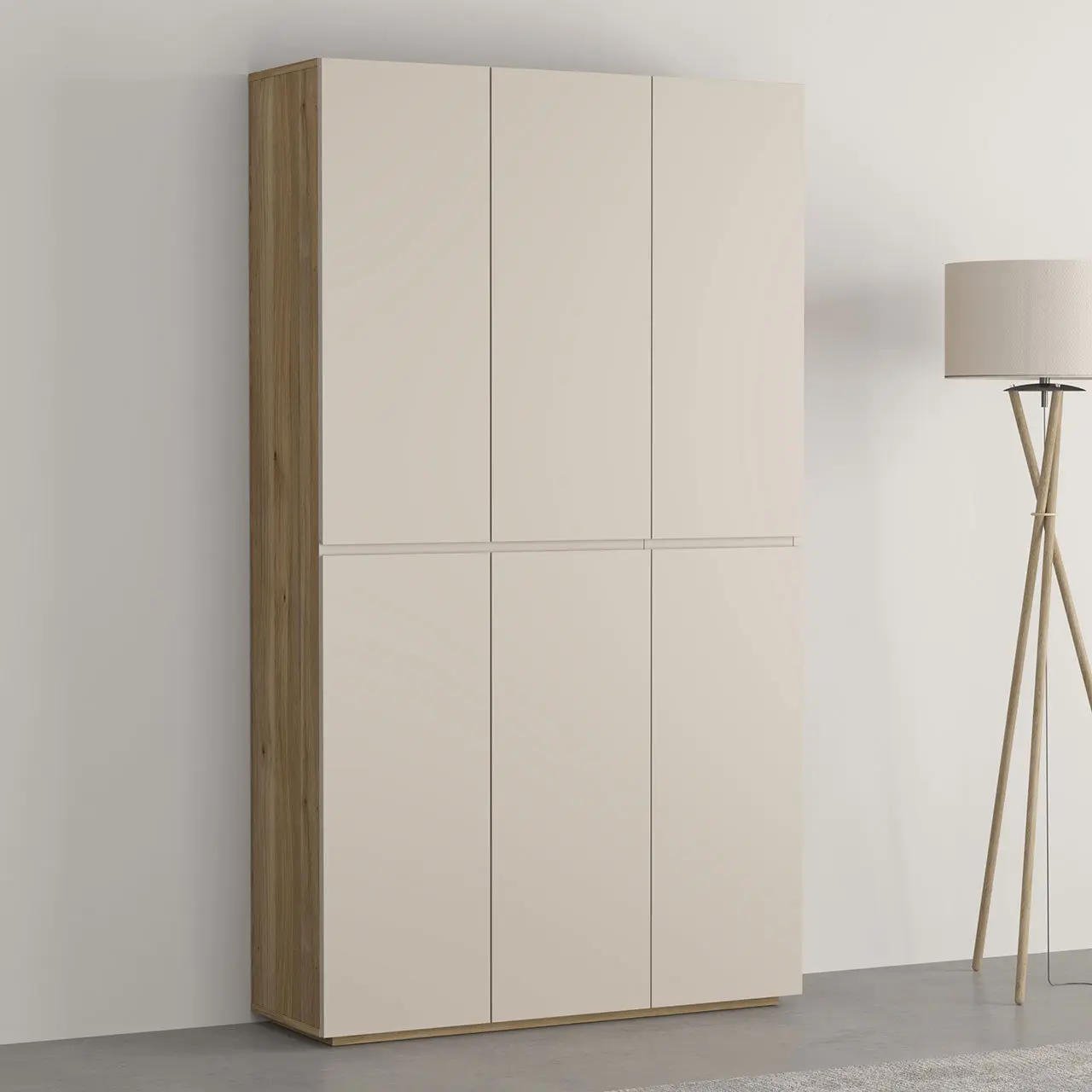 Шкаф Helvetia 24MKOM78 (Mauvella Oak/Cashmere) - 5