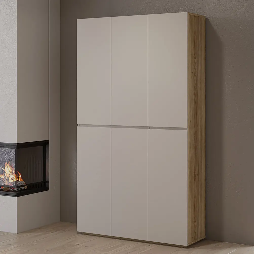 Шкаф Helvetia 24MKOM78 (Mauvella Oak/Cashmere)