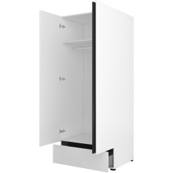 Dulap Helvetia Cross 249WMY18 (White/Black) Thumb