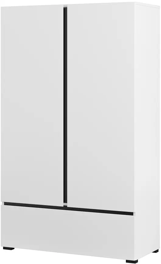 Шкаф Helvetia Cross 249WMY38 (White/Black)