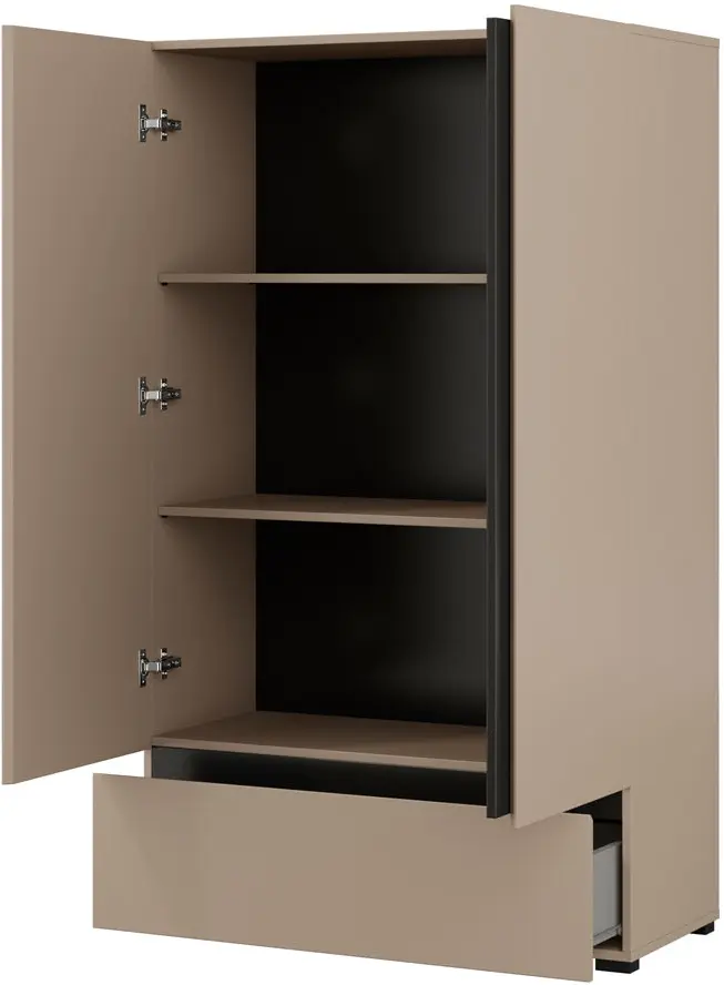 Dulap Helvetia Cross 24CWMY38 (Congo/Black)