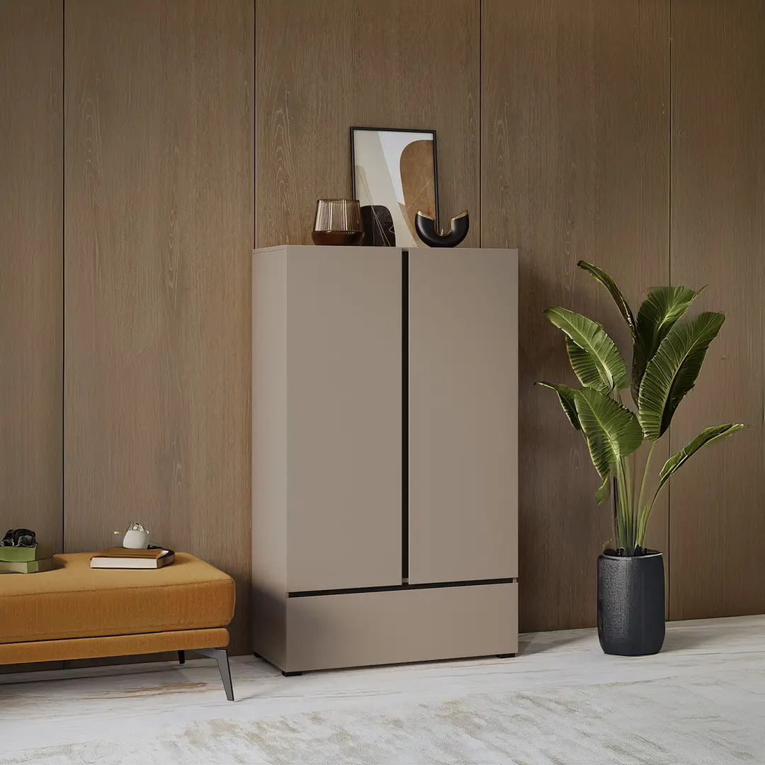 Dulap Helvetia Cross 24CWMY38 (Congo/Black)