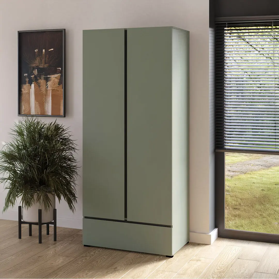 Шкаф Helvetia Cross 24GWMY18 (Green/Black)