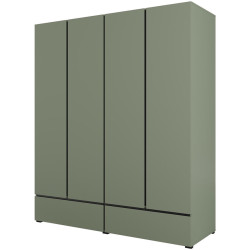 Шкаф Helvetia Cross 24GWMY20 (Green/Black) Thumb