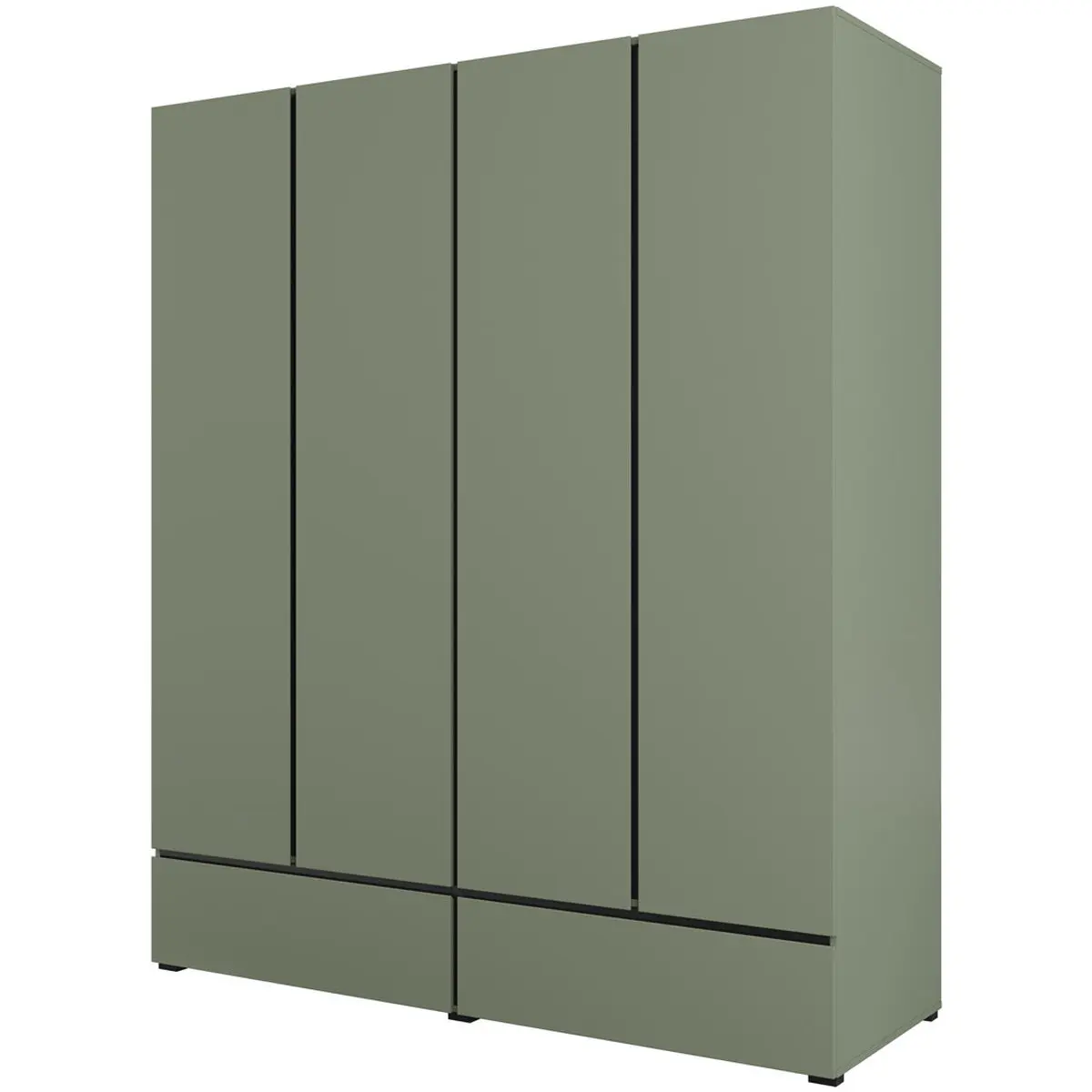 Шкаф Helvetia Cross 24GWMY20 (Green/Black) - 2