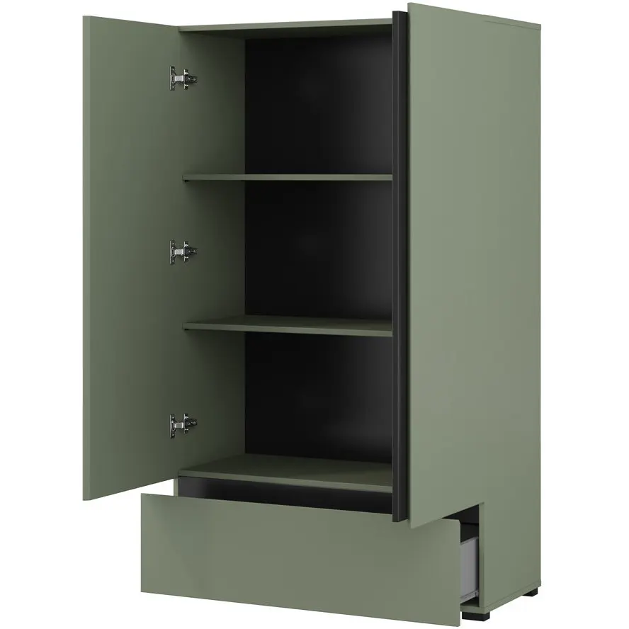 Шкаф Helvetia Cross 24GWMY38 (Green/Black) - 3