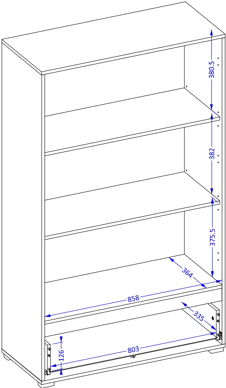Dulap Helvetia Cross 24N6MY38 (Wotan Oak/Black)