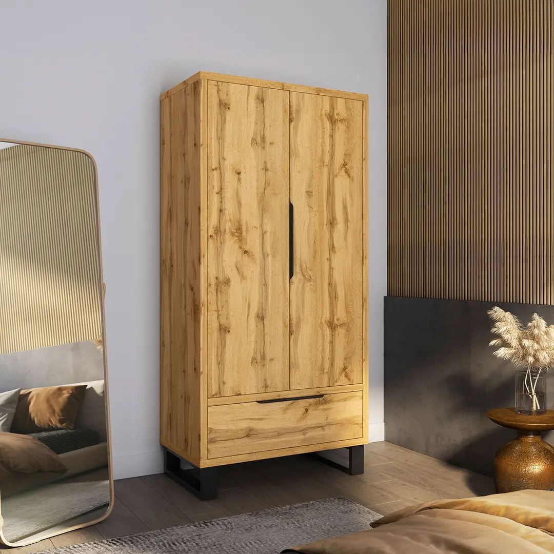 Dulap Helvetia Halle 24N0HK18 (Wotan Oak)