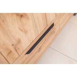 Dulap Helvetia Halle S 4D2SZ (Wotan Oak/Black) Thumb