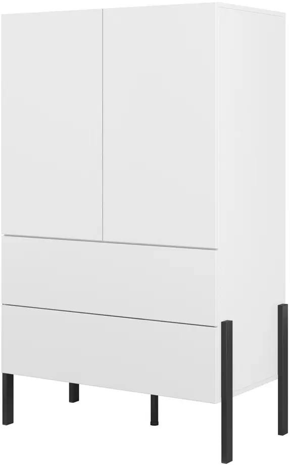 Dulap Helvetia Jukon 2497ND38 (White)