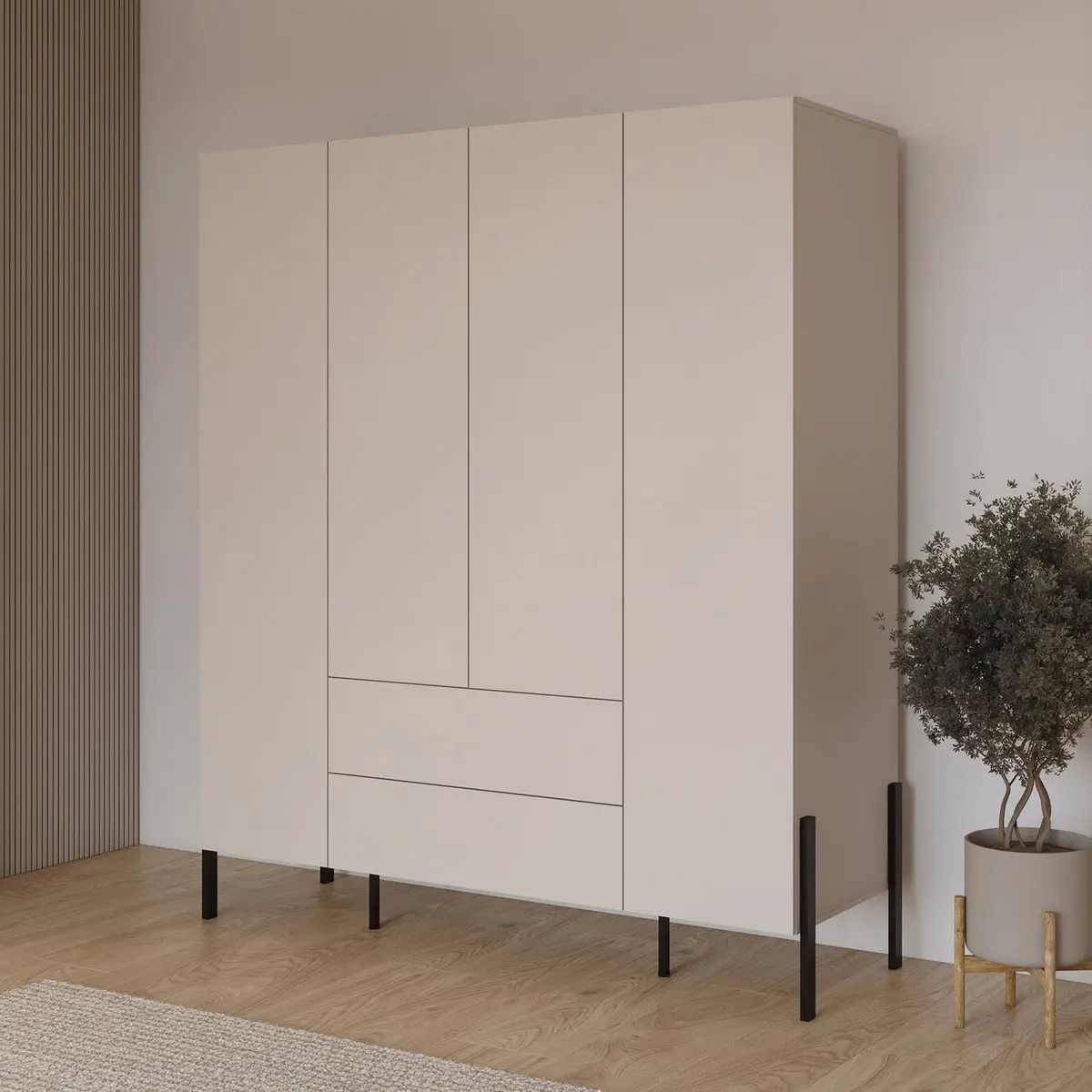 Шкаф Helvetia Jukon 24KSND20 (Cashmere) - 5