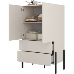 Dulap Helvetia Jukon 24KSND38 (Cashmere) Thumb