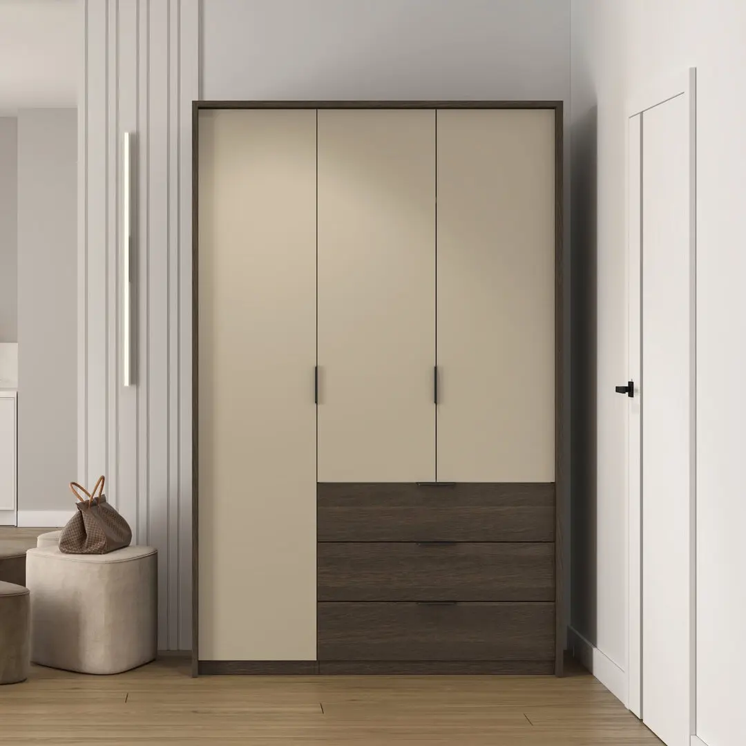Шкаф Helvetia Mola 24D1OI19 (Dunin oak/Light beige)
