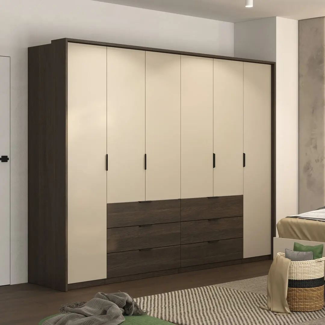 Шкаф Helvetia Mola 24D1OI29 (Dunin oak/Light beige)