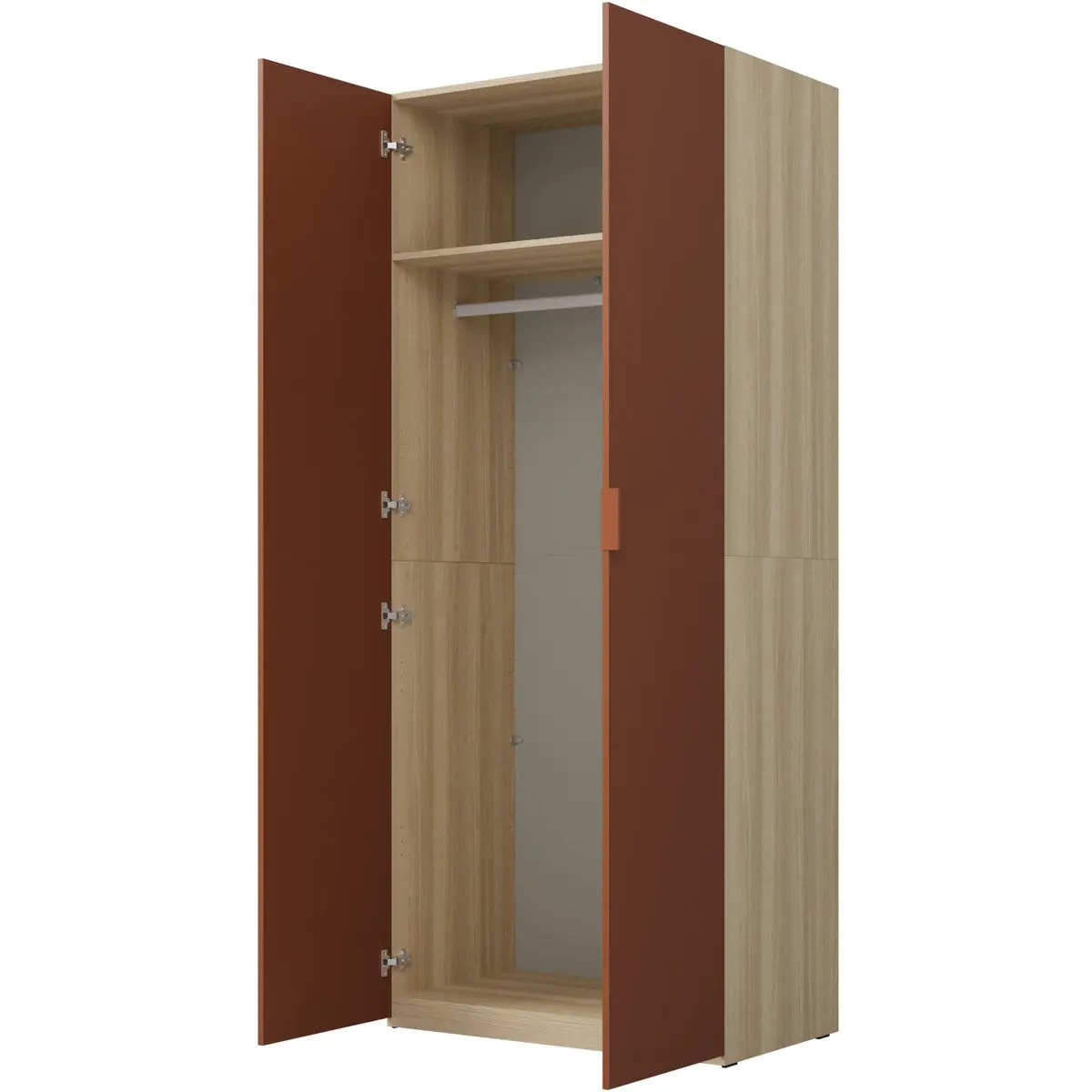 Шкаф Helvetia Montana 24ETOL18 (Elegant oak/Terracotta) - 3