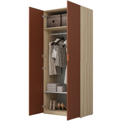 Шкаф Helvetia Montana 24ETOL18 (Elegant oak/Terracotta) Thumb