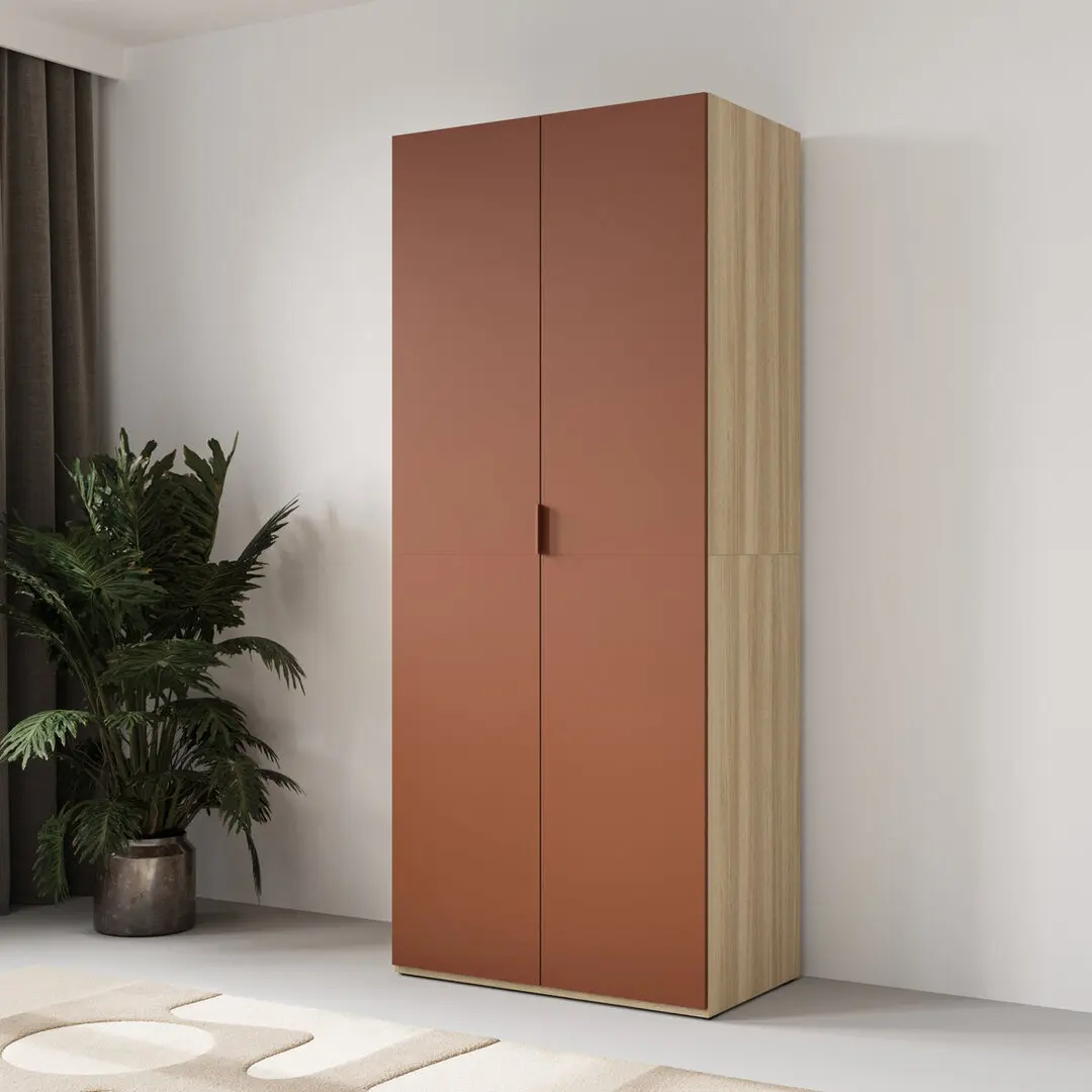 Шкаф Helvetia Montana 24ETOL18 (Elegant oak/Terracotta)