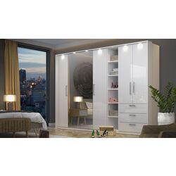 Шкаф Helvetia Optima №68 (White/White Gloss) Thumb