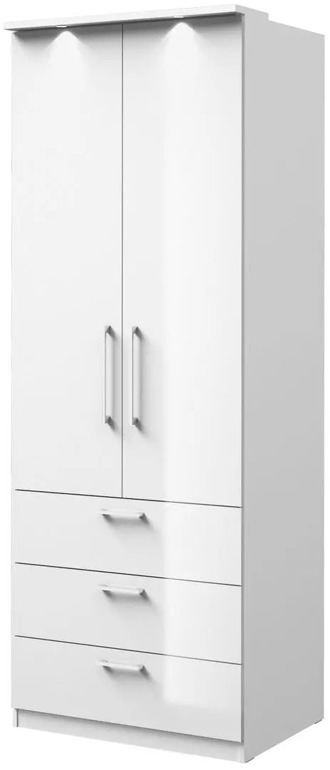 Шкаф Helvetia Optima №68 (White/White Gloss)