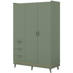 Шкаф Helvetia Scandi 24GDOH19 (Faded green/Oiled oak) Thumb