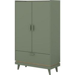Шкаф Helvetia Scandi 24GDOH38 (Faded green/Oiled oak) Thumb