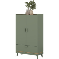 Шкаф Helvetia Scandi 24GDOH38 (Faded green/Oiled oak) Thumb