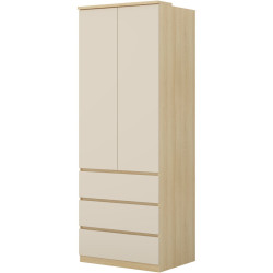 Dulap Helvetia Terra 24LBON68 (Lindberg Oak/Sand Beige) Thumb