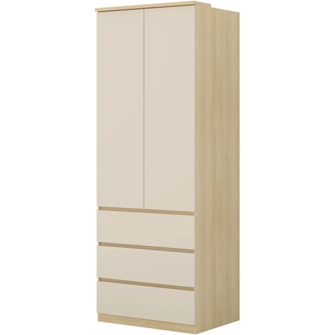 Dulap Helvetia Terra 24LBON68 (Lindberg Oak/Sand Beige) - 2