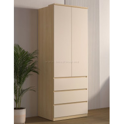 Dulap Helvetia Terra 24LBON68 (Lindberg Oak/Sand Beige)