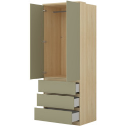 Dulap Helvetia Terra 24LEON68 (Lindberg Oak/Eucalyptus) Thumb