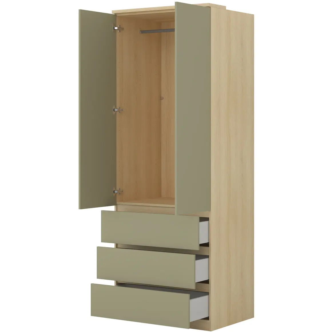 Dulap Helvetia Terra 24LEON68 (Lindberg Oak/Eucalyptus) - 3