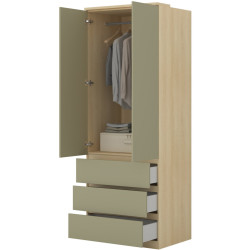 Dulap Helvetia Terra 24LEON68 (Lindberg Oak/Eucalyptus) Thumb