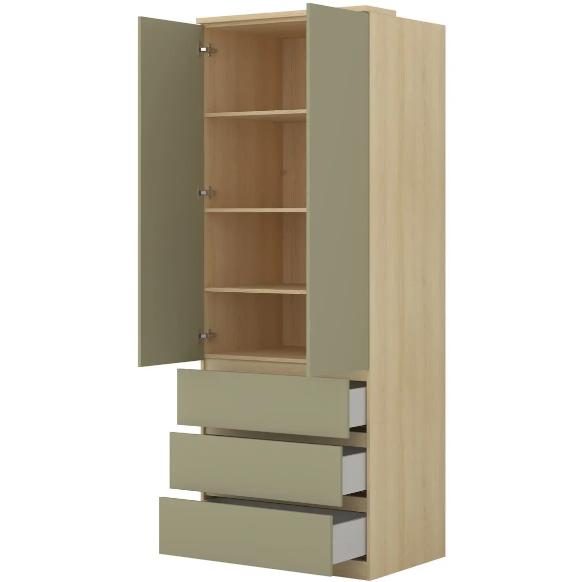 Dulap Helvetia Terra 24LEON68 (Lindberg Oak/Eucalyptus) - 5