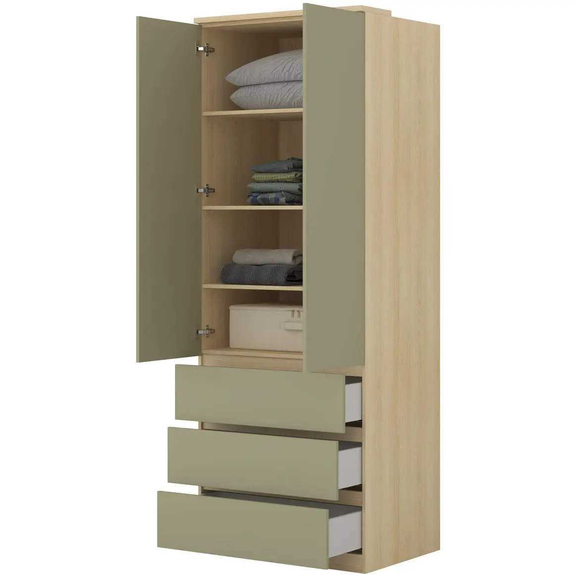 Dulap Helvetia Terra 24LEON68 (Lindberg Oak/Eucalyptus) - 6