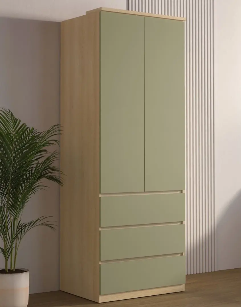 Dulap Helvetia Terra 24LEON68 (Lindberg Oak/Eucalyptus)