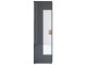 Dulap cu oglinda Helvetia Toledo 1D 204 cm (Anthracite Gloss/Grandson Oak)