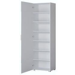 Dulap cu oglinda Helvetia Toledo 1D 204 cm (White Gloss/Sanremo Oak) Thumb