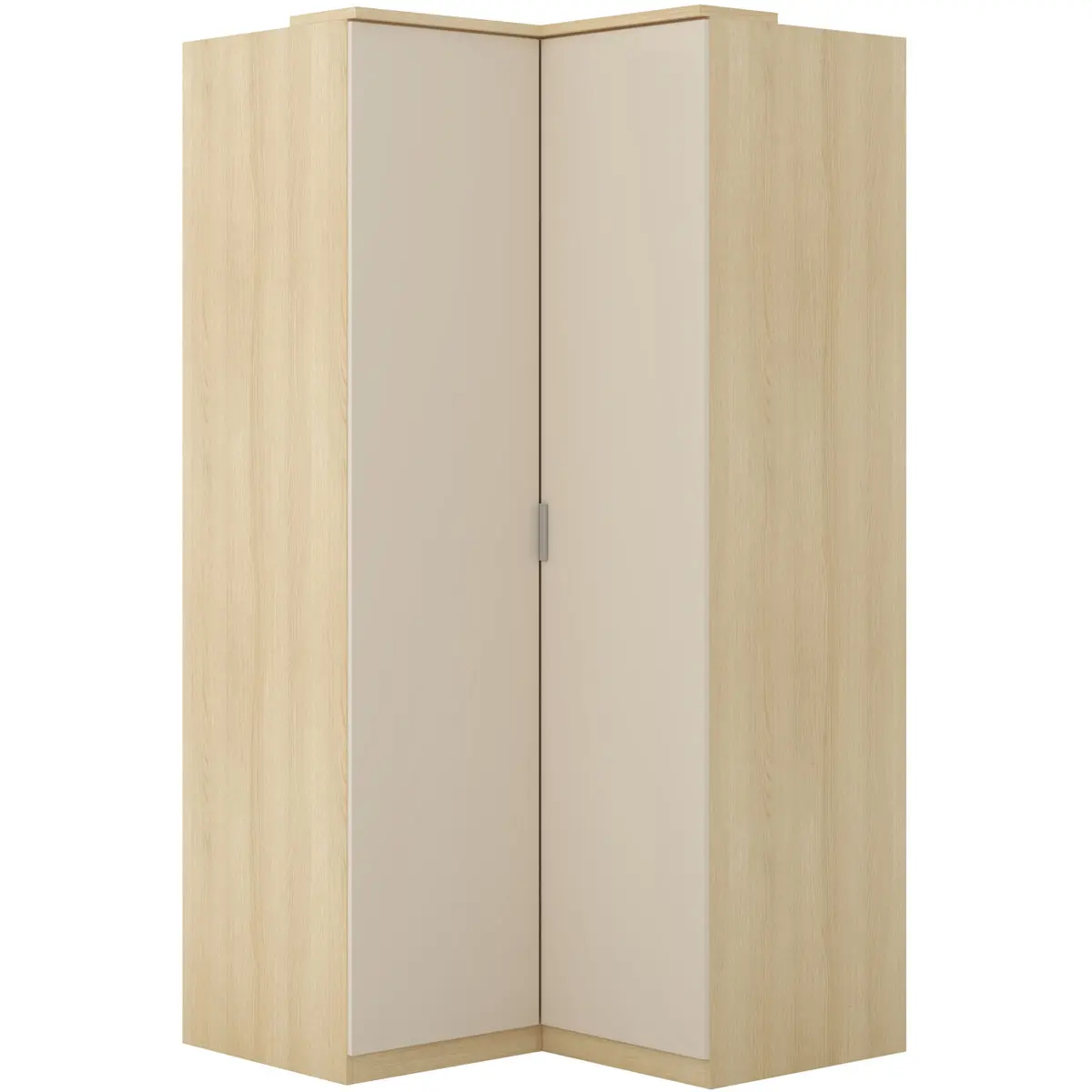 Шкаф угловой Helvetia Terra 24LBON16 (Lindberg oak/Sand beige) - 2