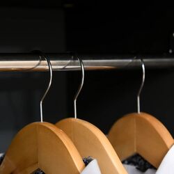 Шкаф Homcom 831-331 90x50x190 cm (Oak/Dark Grey) Thumb